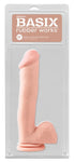 Basix 12' Penis Dildo Suction Cup