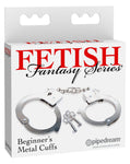 Fetish Fantasy Beginner’s Metal Cuffs