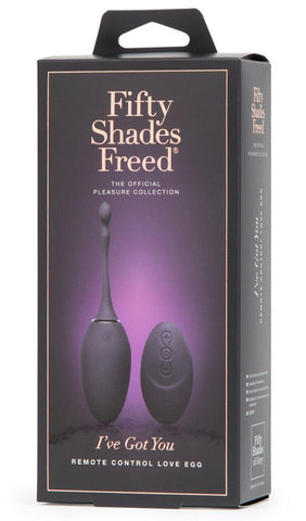 Fifty Shades of Grey Vibro-bullet with a Wireless Remote Control "I´ve Got You"